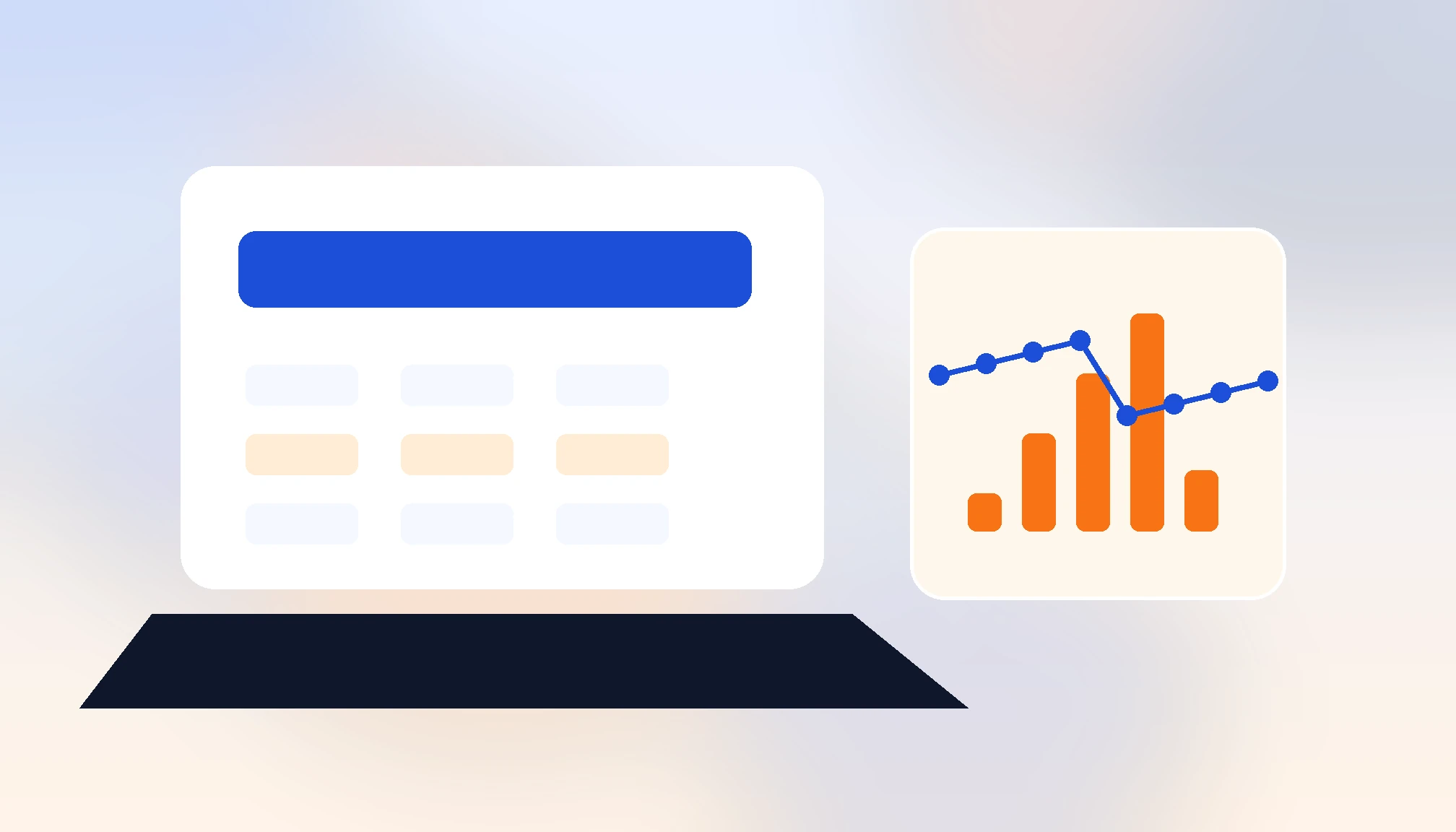 scène principale pour IA qui fait des powerpoint